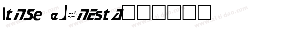 Plain Extrabold字体转换